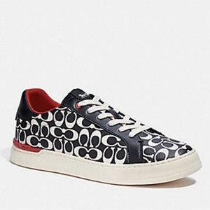 Coach Low Top Sneakers red/black/chalk NEW IN BOX